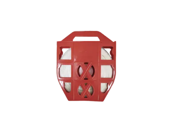 Лента бандажная 0,7x19 мм, красный футляр, 25 метров